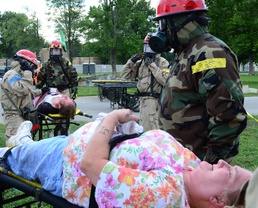 Hospital evacuated during CBRN incident