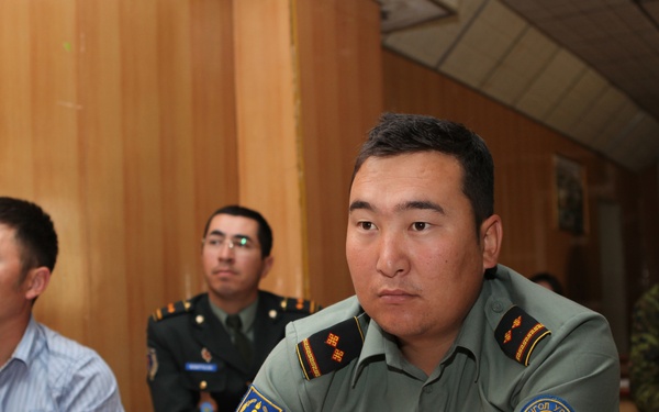 Countries come together in classroom, clinic during exercise Khaan Quest