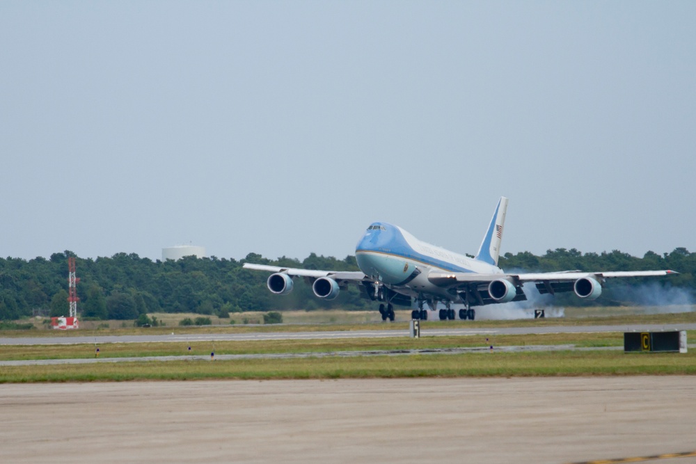 President Barack Obama visits Cape Cod, Mass.