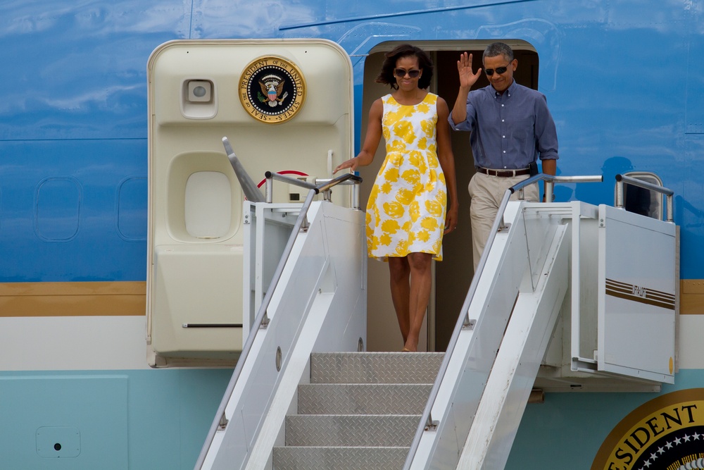 President Barack Obama visits Cape Cod, Mass.