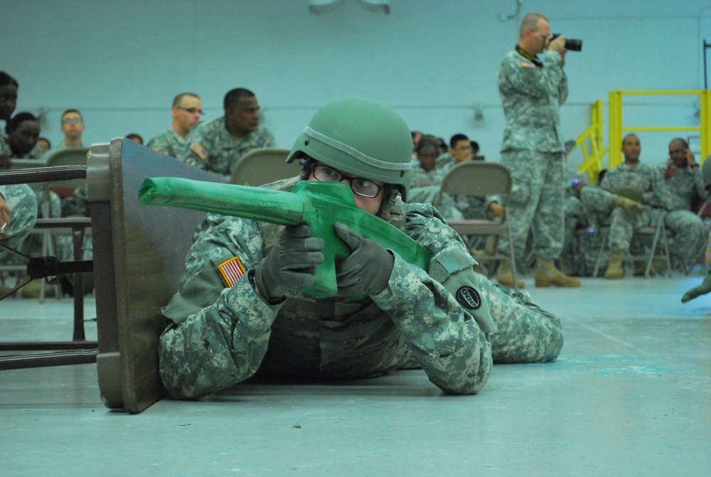 OSW soldier pulls security during HEAT