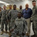 OSW Col. Junior and Commissioner Holliday pose with soldiers