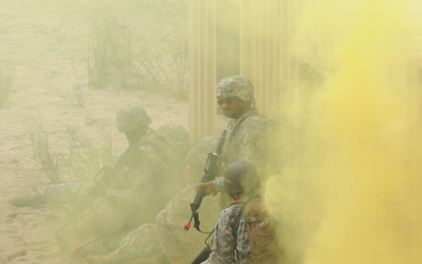 OSW soldiers on patrol