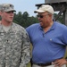 OSW Commissioner Holliday talks with soldier