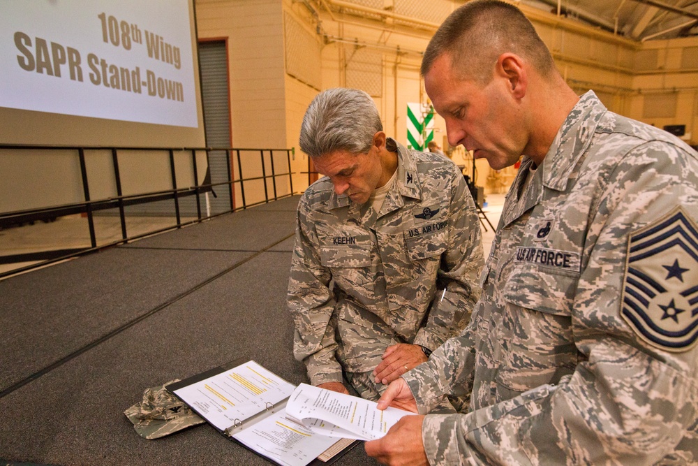 108th Wing holds SAPR Stand Down