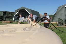 338th Quartermaster Field Services Company cleans soldiers’ clothes