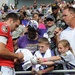 Baltimore Ravens thank service members during Ravens military appreciation day event
