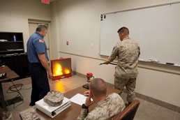 Marines, civilians become fire wardens