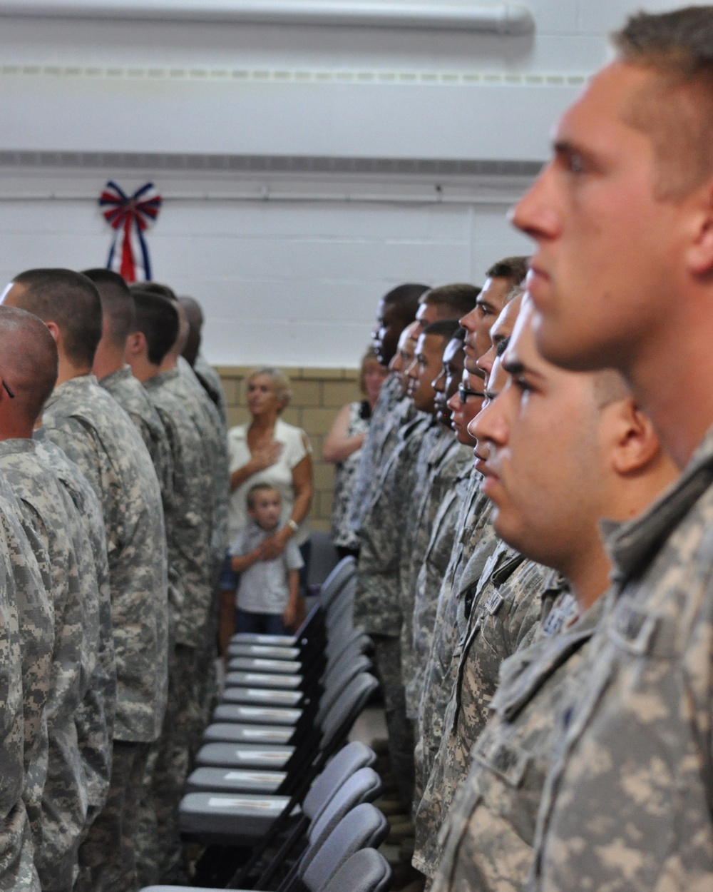 Afghanistan-bound New Jersey National Guard Combat Engineers Bid Farewell