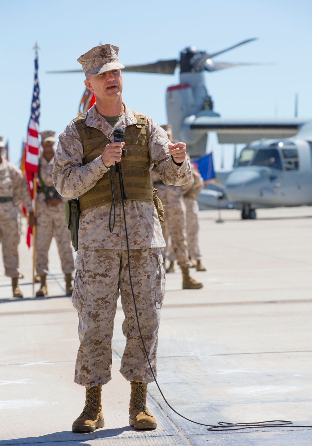 MAG-16 welcomes new commanding officer