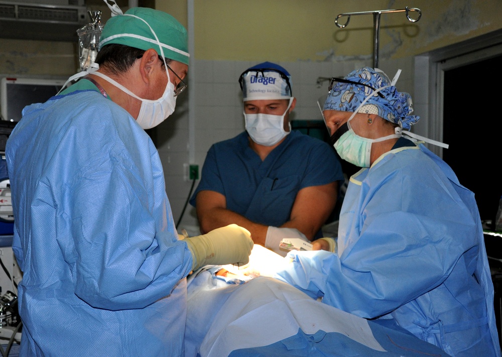 MEDEL performs surgeries in local hospital