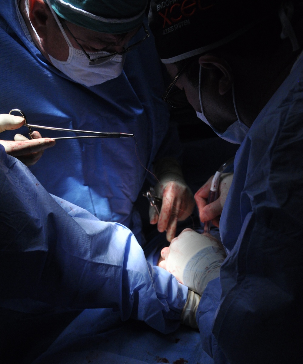MEDEL performs surgeries in local hospital