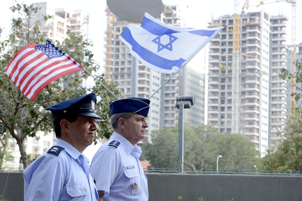 Air Force chief of staff visits Israeli air force