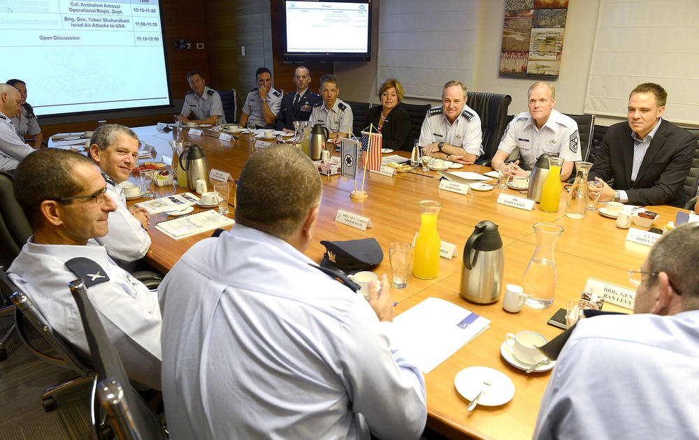 Air Force chief of staff visits Israeli air force
