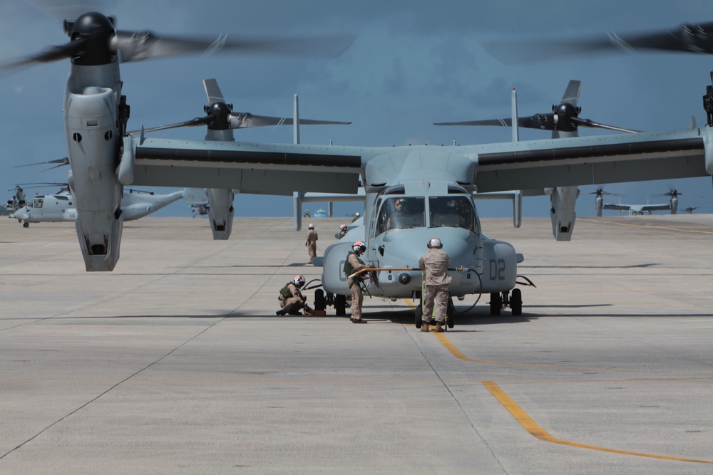 MCAS Futenma Osprey Landing