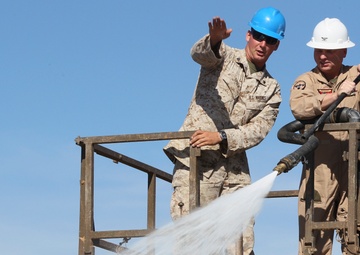 Marines Camp Norco, slather forest with 'snot'