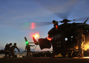 Medics train on Lakota medevac