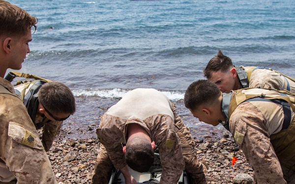 26th MEU Maritime Raid Force Amphibious Beach Insertion
