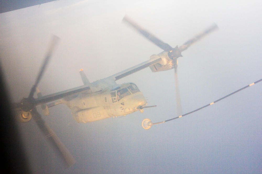 26th MEU ACE Simulated In Air Refueling