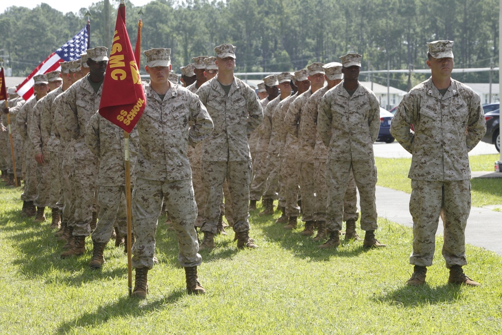 Change of command ceremony