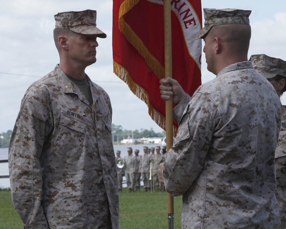 Change of command ceremony