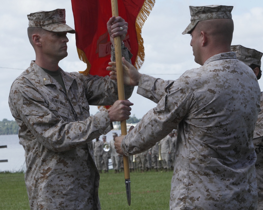 Change of command ceremony