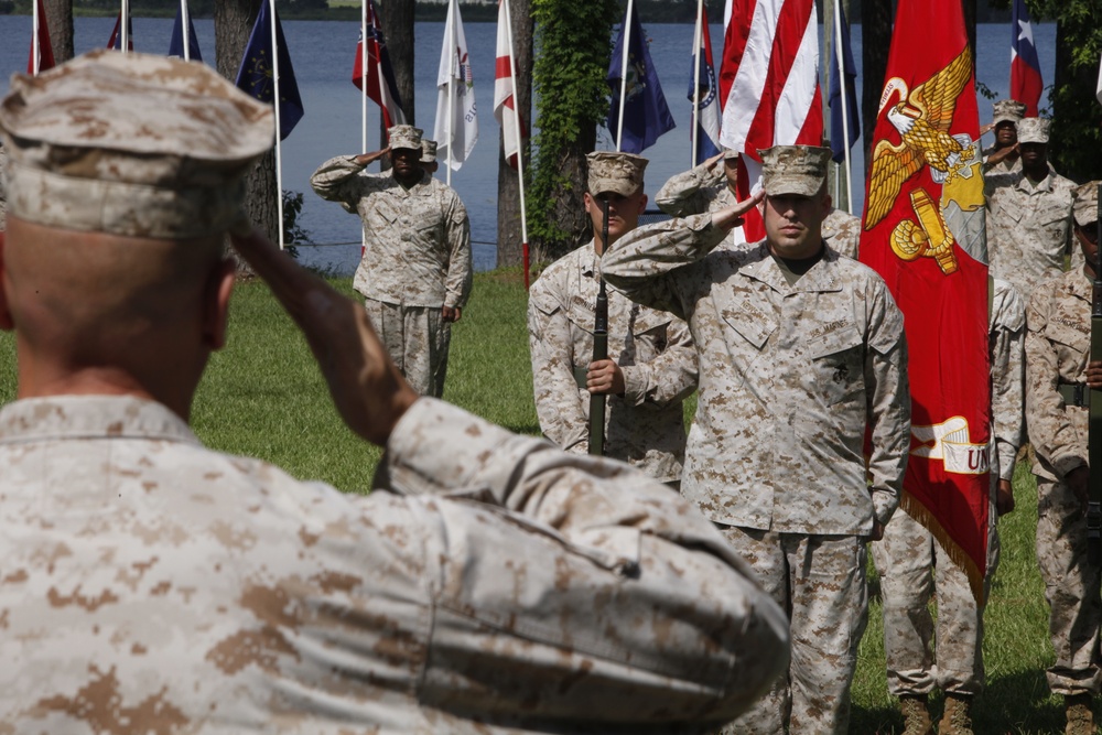 Change of command ceremony