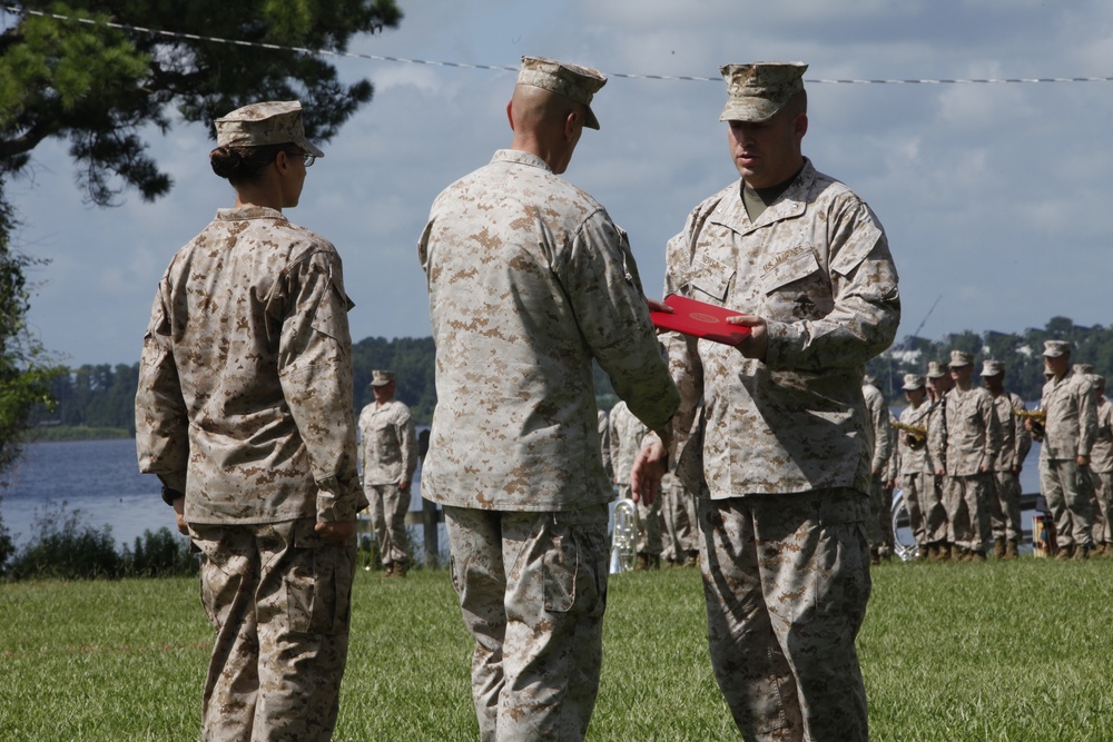 Change of command ceremony