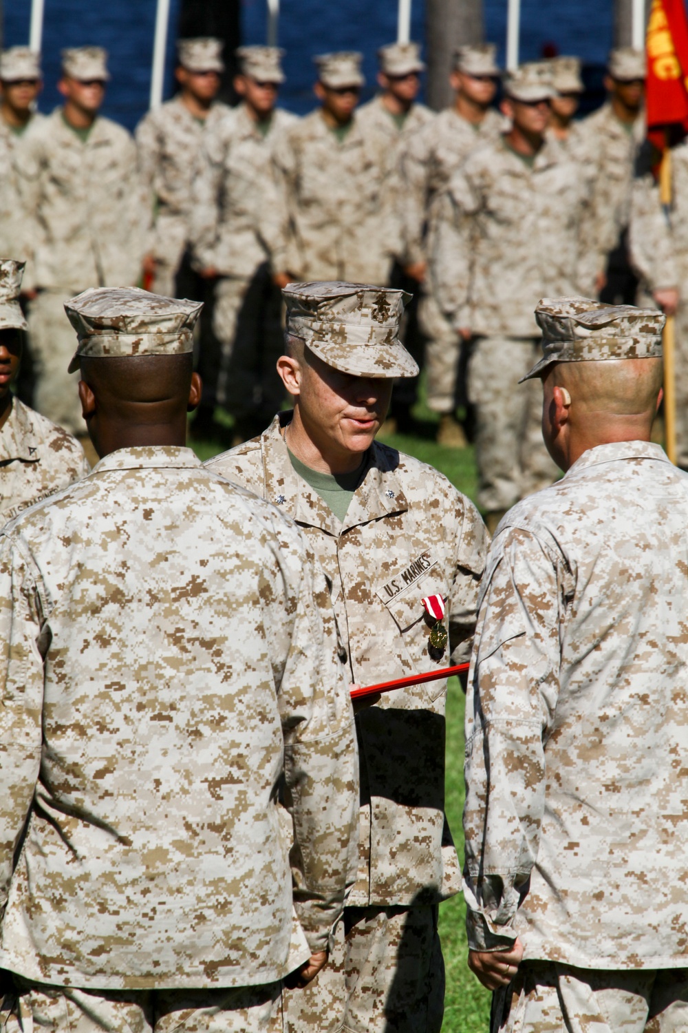 Change of command ceremony