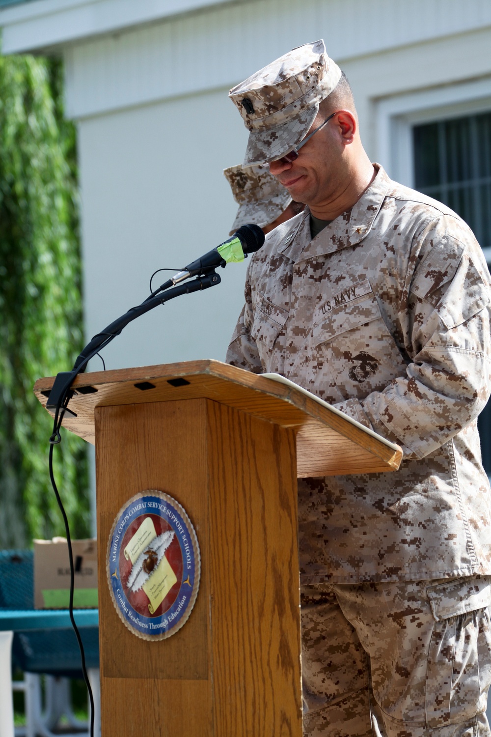 Change of command ceremony