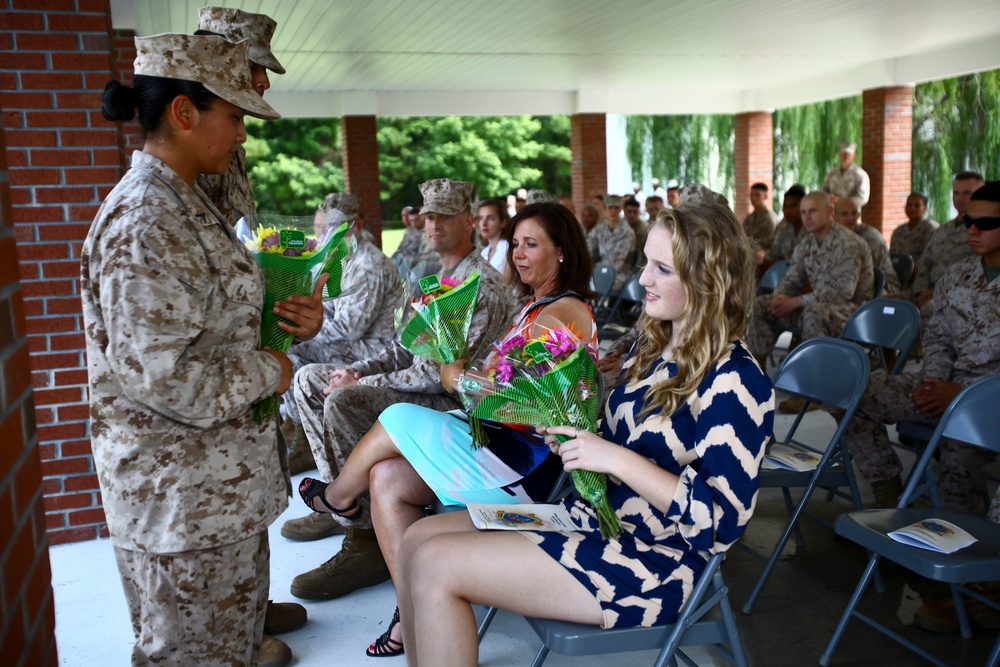 Change of command ceremony