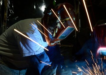 Combat metals shop welds two functions