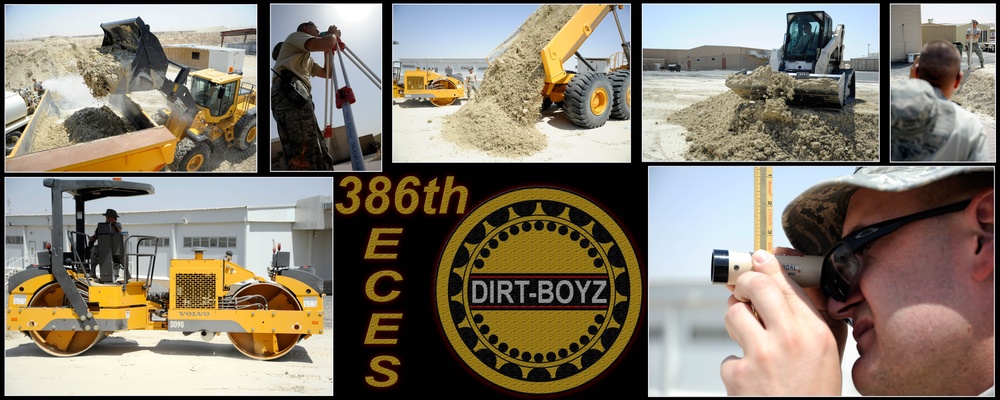'Dirt Boys' move earth, increase morale