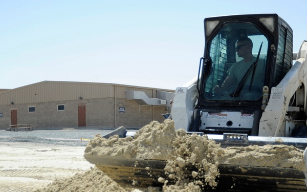 'Dirt Boys' move earth, increase morale