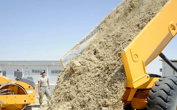 'Dirt Boys' move earth, increase morale