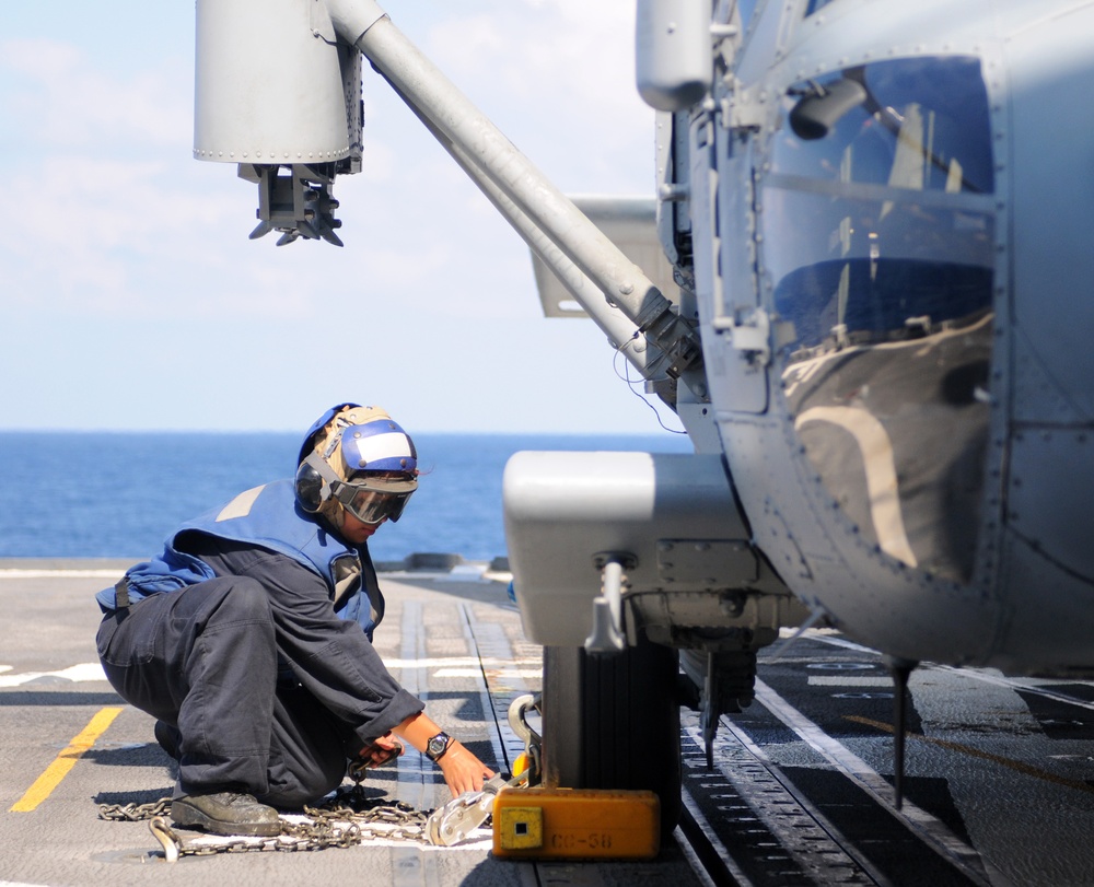 USS Philippine Sea action