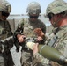 US soldiers conduct mortar fire exercise