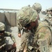 US soldiers conduct mortar fire exercise