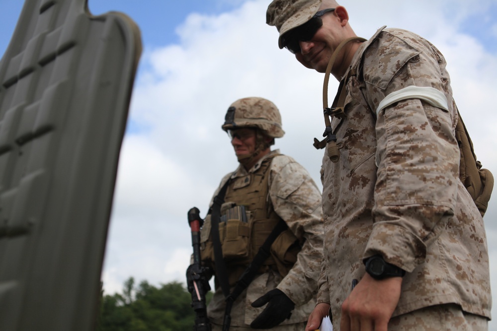Back to basics: Marines of Co. F and G, 2/24 practice crucial marksmanship fundamentals