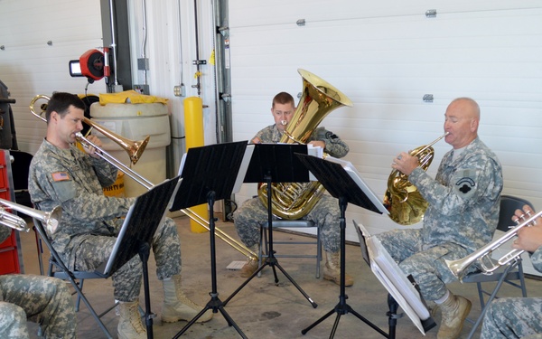Groundbreaking ceremony for Fort McCoy maintenance facility