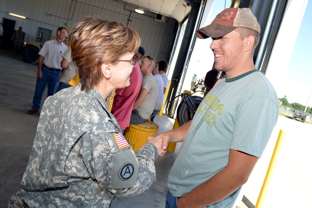 Groundbreaking ceremony for Fort McCoy maintenance facility