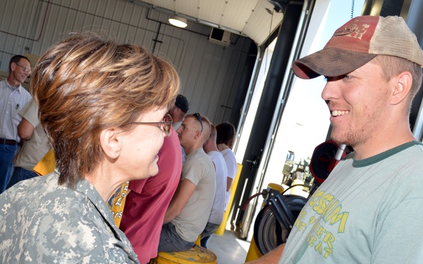 Groundbreaking ceremony for Fort McCoy maintenance facility