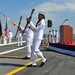 USS Ronald Reagan change of command