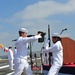 USS Ronald Reagan change of command