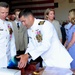 USS Ronald Reagan change of command