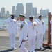 USS Ronald Reagan change of command