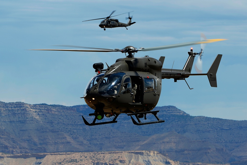 UH-72 helicopters delivered to Utah National Guard