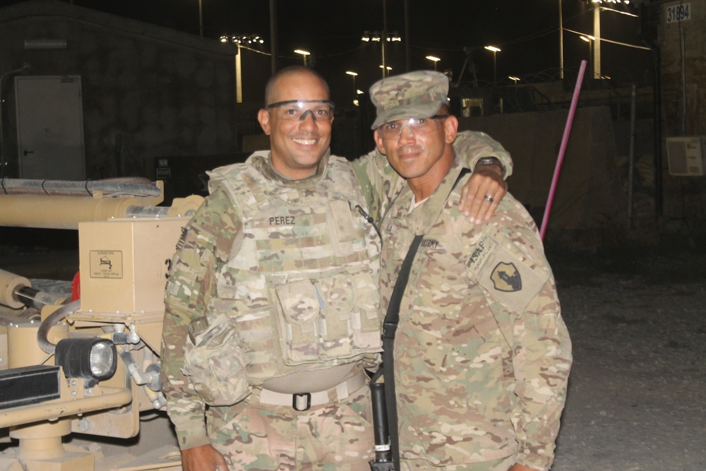 Army brothers reunite in Afghanistan