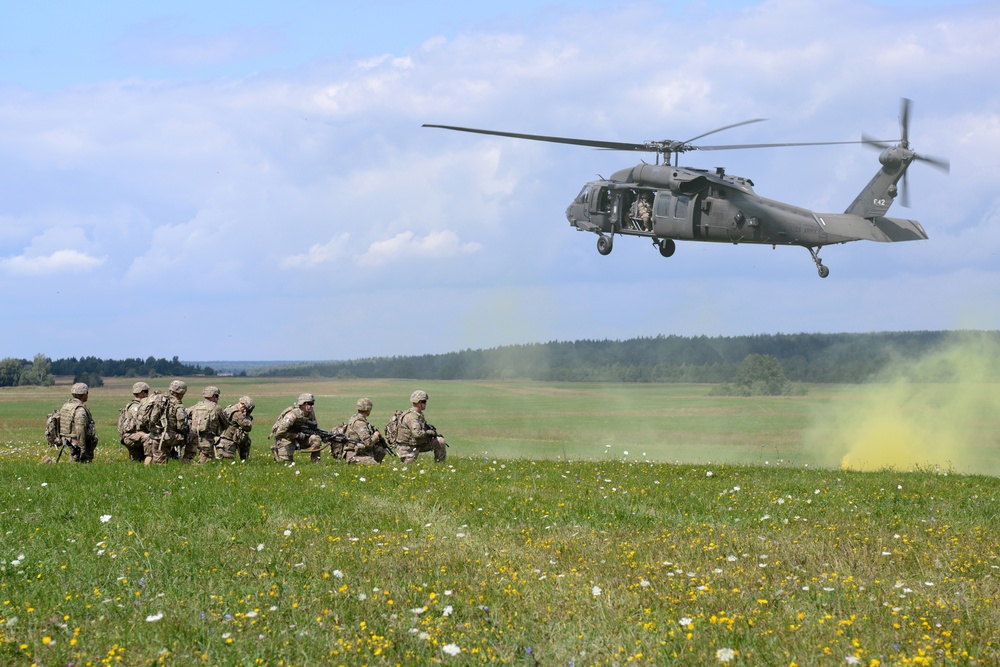 2d Squadron, 2d Cavalry Regiment, Air Movement Training