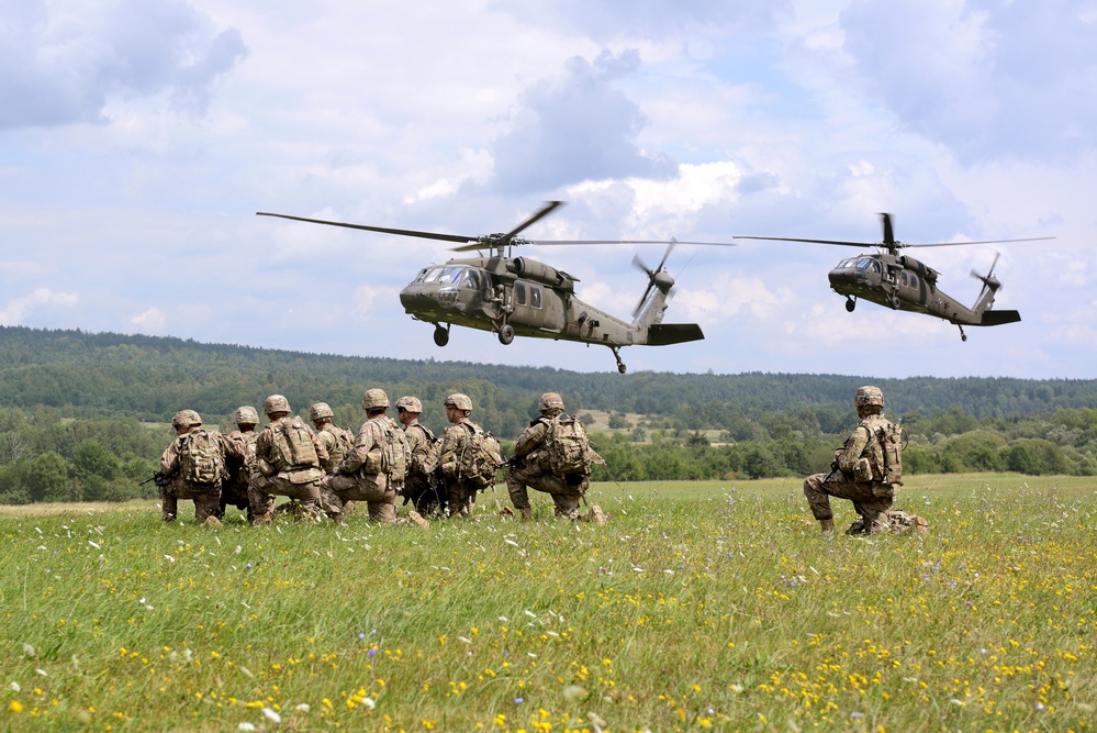 2d Squadron, 2d Cavalry Regiment, Air Movement Training